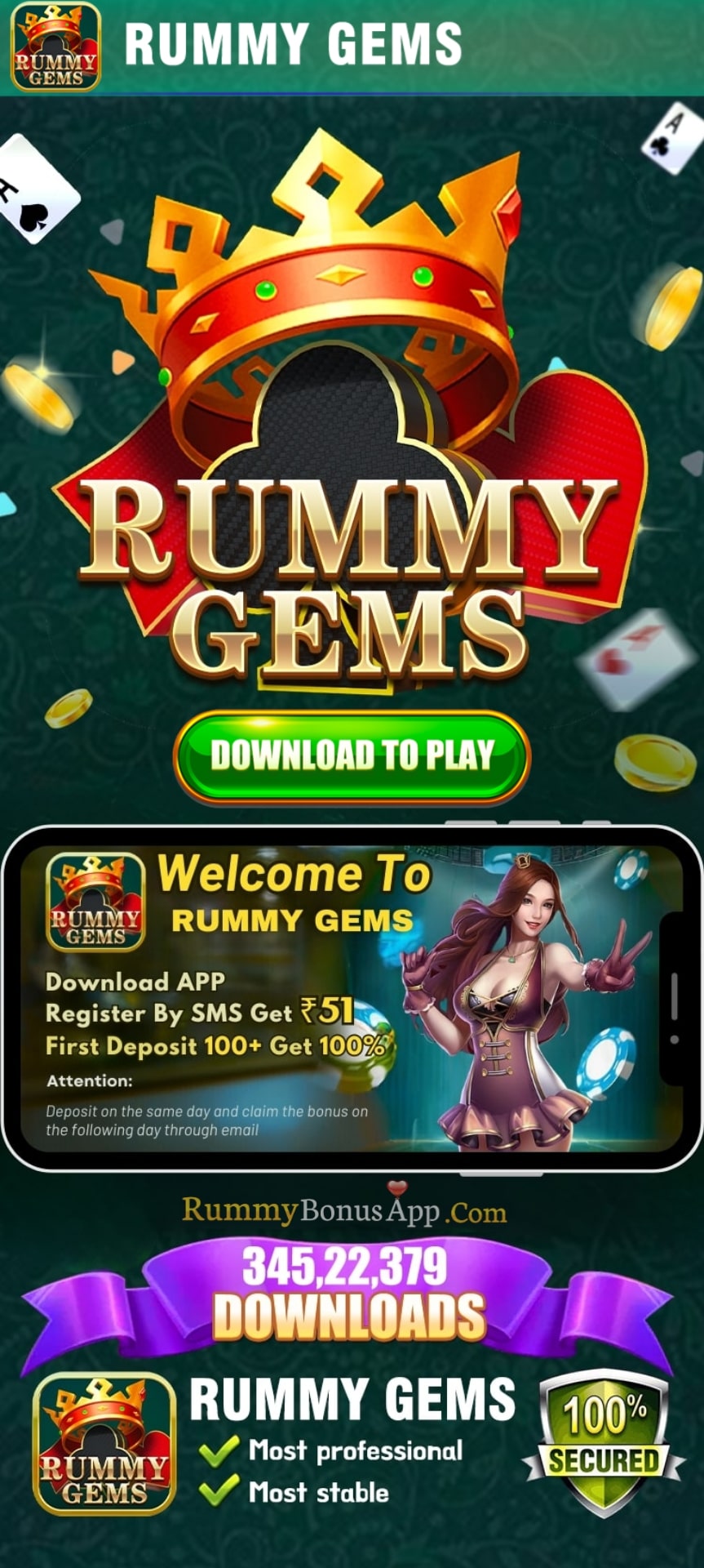Rummy Gems  APK